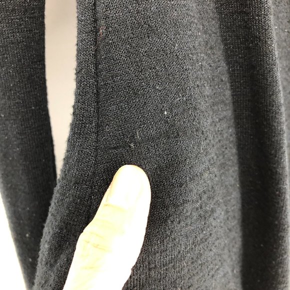 Wilfred Free Aritzia Black Hari Longsleeve Surplice Neck Wrap style Bodysuit S - Picture 13 of 16